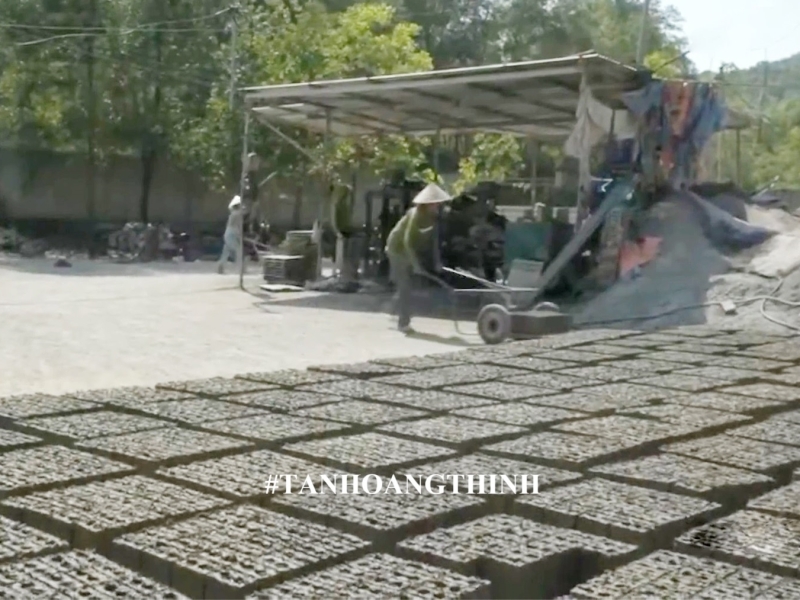 Gạch không nung thân thiện môi trường