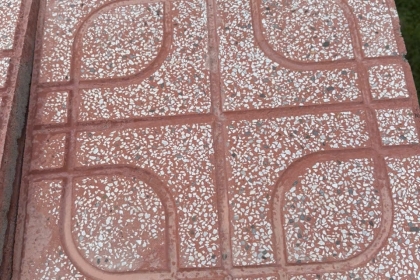 Gạch lát vỉa hè không nung Terrazzo Gạch lát vỉa hè không nung Terrazzo