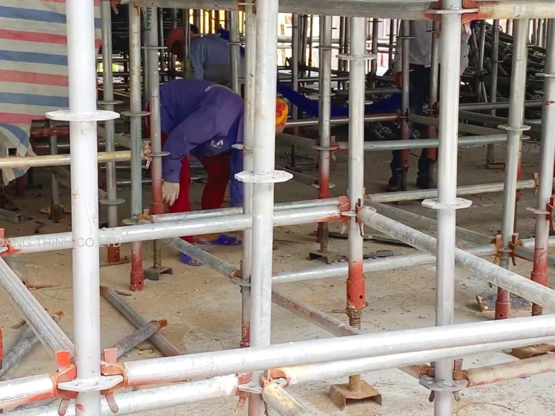 Gia công giàn dáo ringlock Đà Nẵng