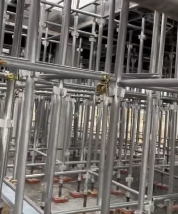 Ứng dụng giàn giáo nêm trong thi công công trình