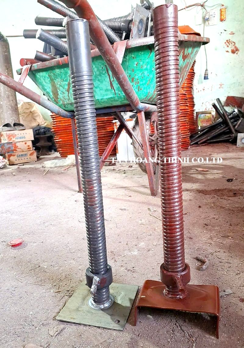 thiết bị căn chỉnh cao độ, báo giá kích tăng giàn giáo, chân kích đế bằng, bát kích chữ U.