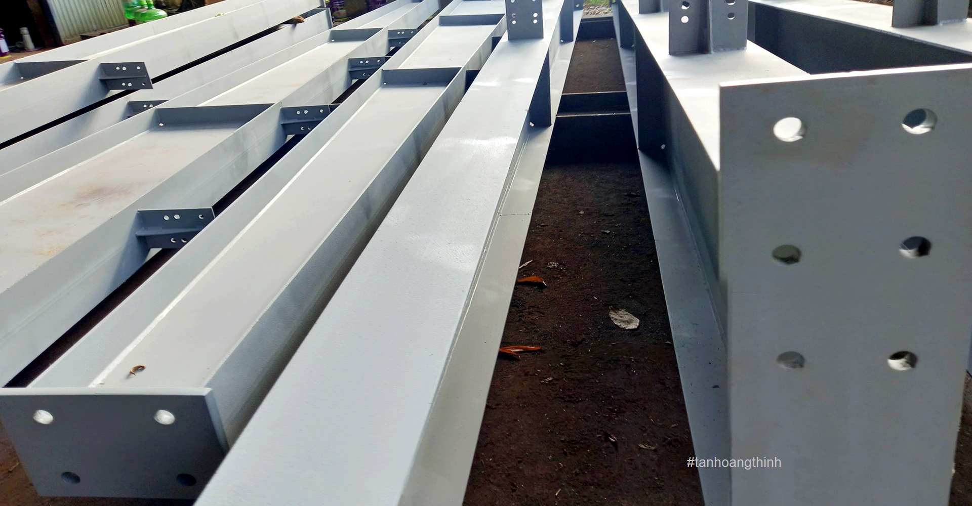 Gia công thép kết cấu tiền chế